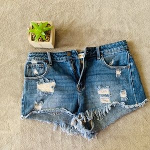 PACSUN high waist festival shorts. Size 28 WNS